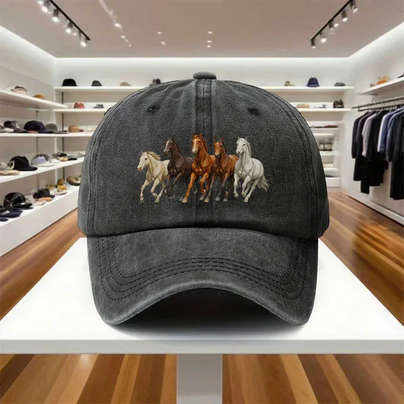 Baseball Cap - Adjustable Cotton, detail shot - House Of Avana