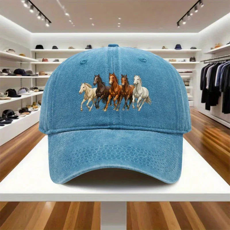Baseball Cap - Adjustable Cotton, angled view - House Of Avana