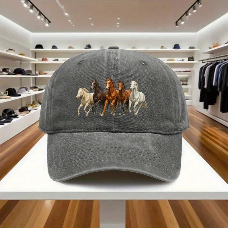 Baseball Cap - Adjustable Cotton, angled view - House Of Avana