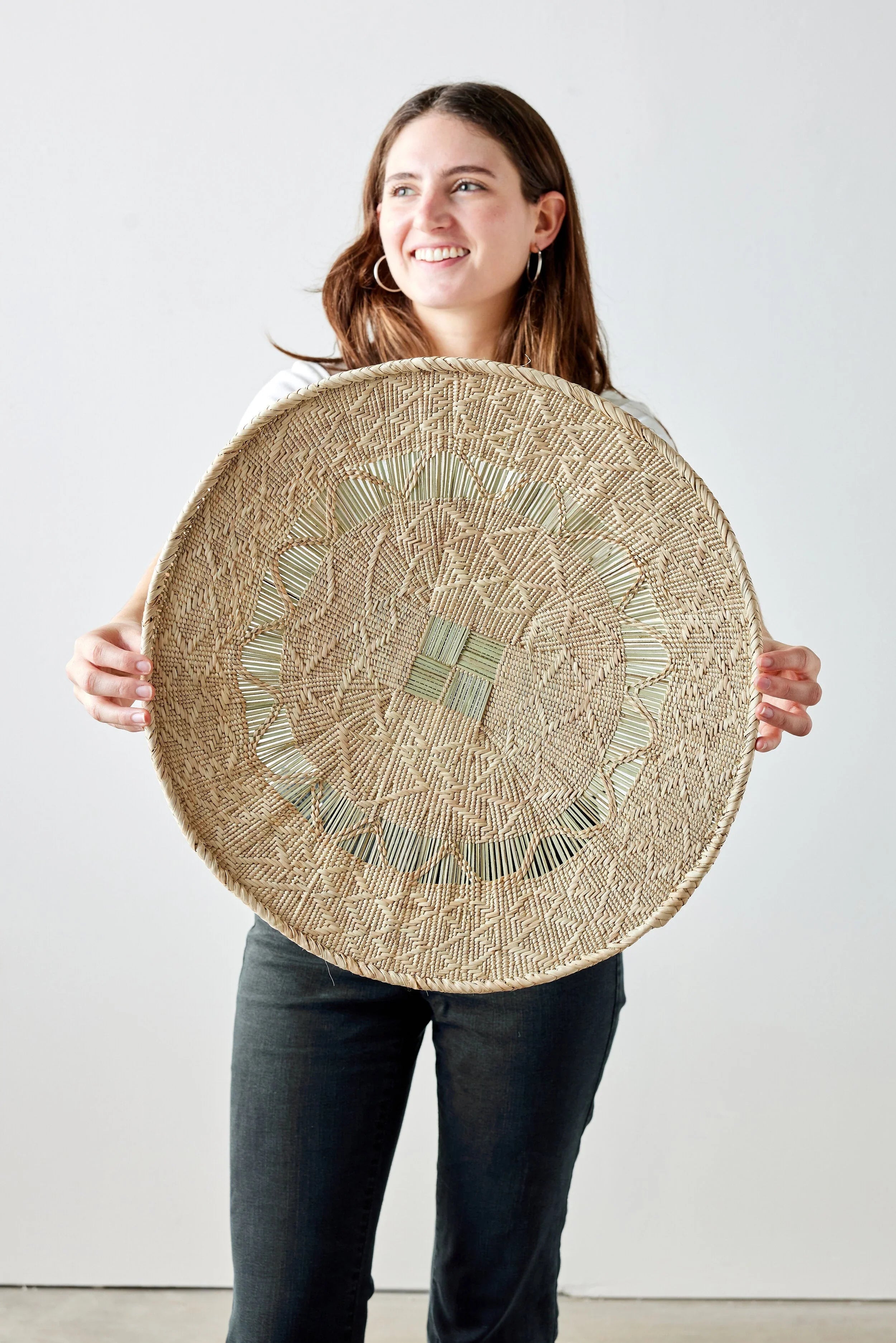 Binga Lace Blonde Basket - House Of Avana