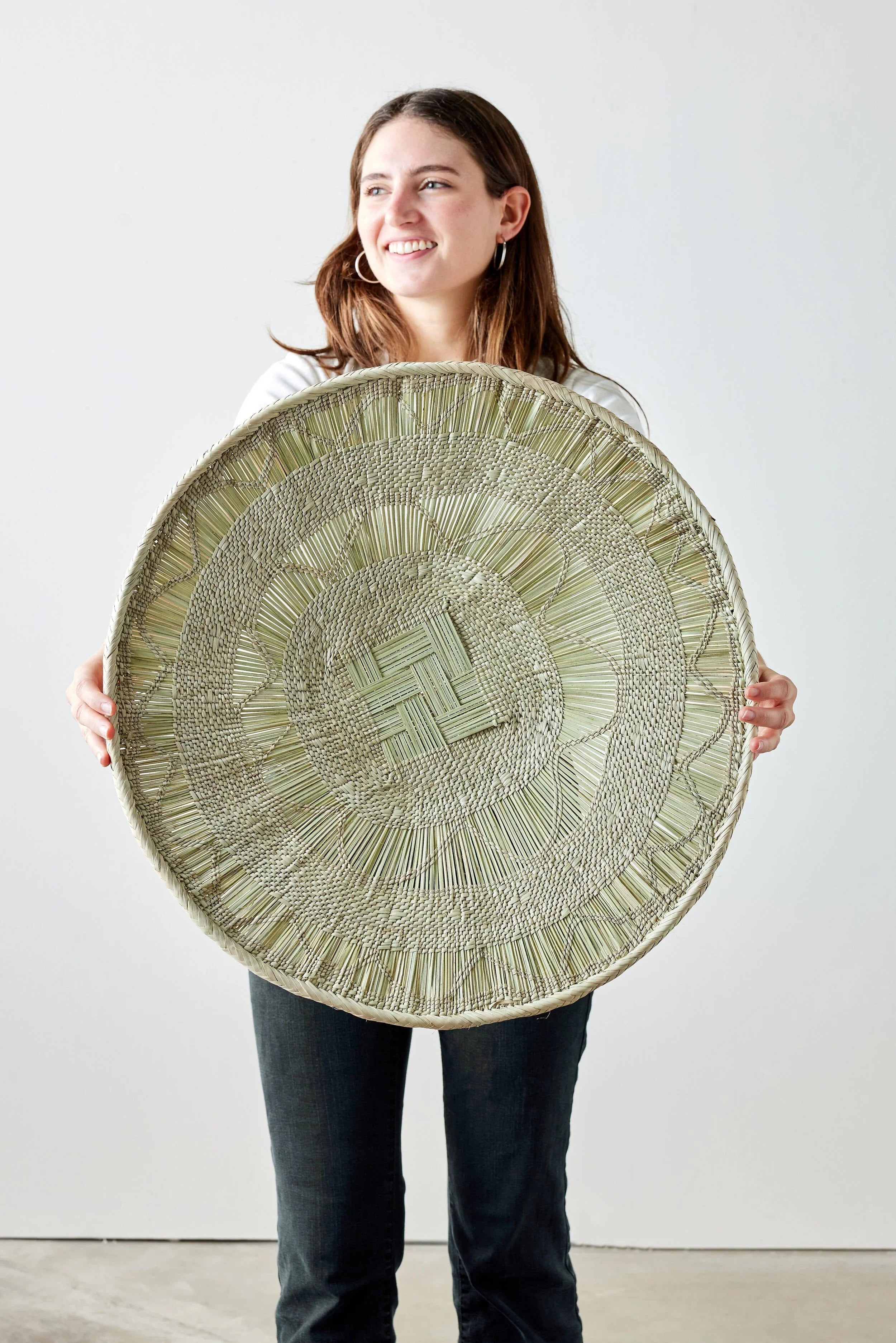 Binga Lace Blonde Basket - House Of Avana