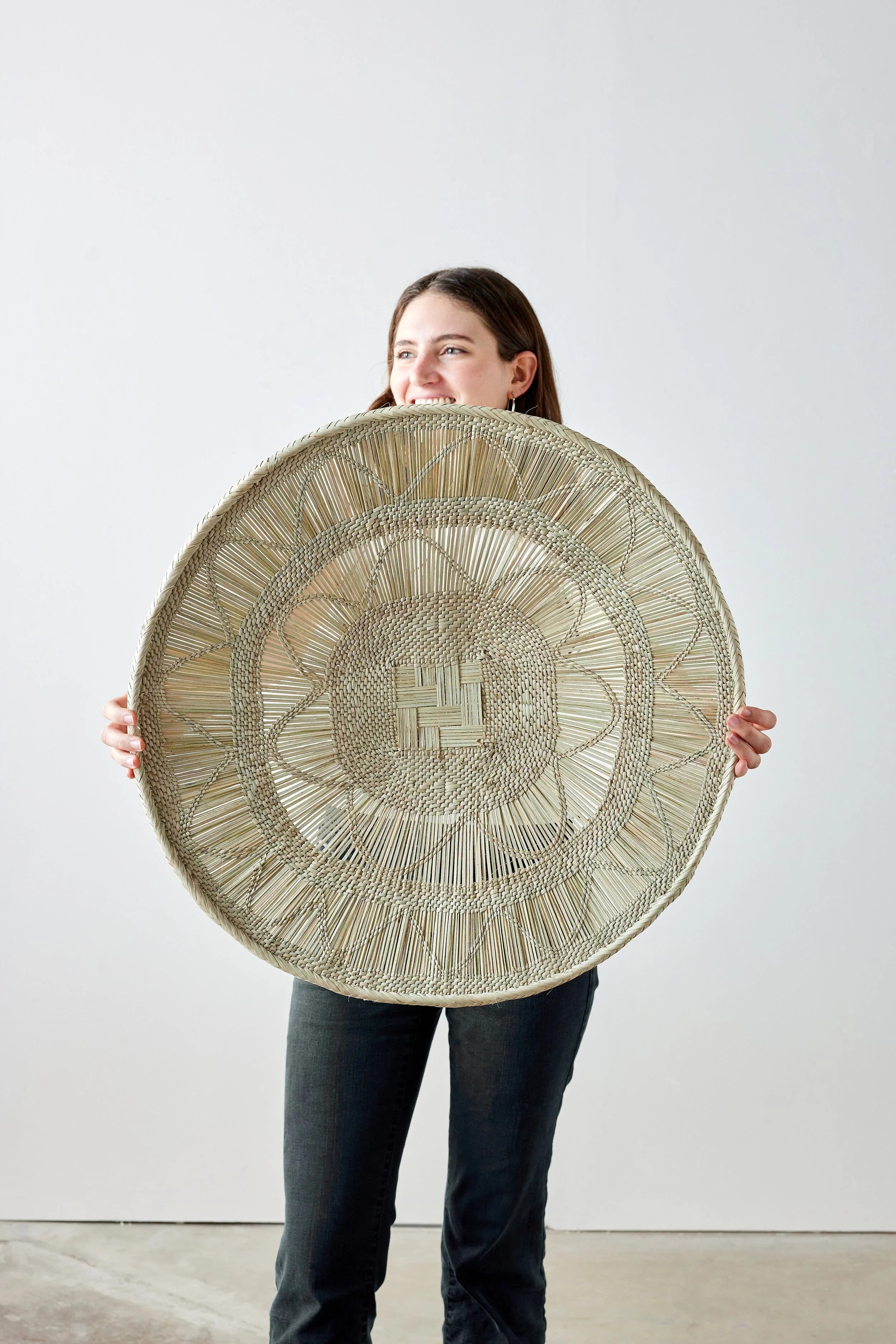 Binga Lace Blonde Basket - House Of Avana