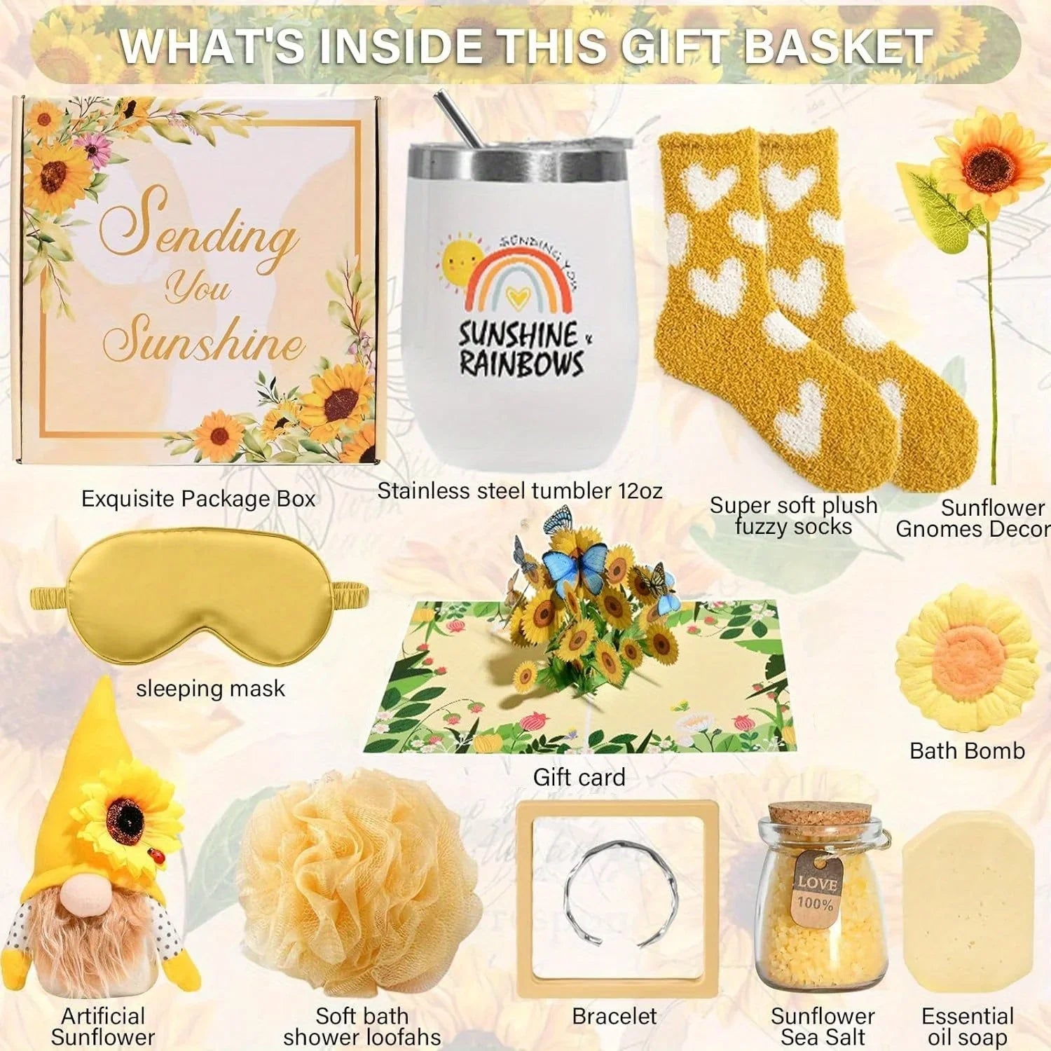 Cheers & Smiles Basket - House Of Avana