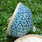 Handmade Bamboo Dining Cover, Hollow Woven Storage Basket, Household Kitchen Table Cover, Multi-layer... - House Of Avana