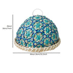 Handmade Bamboo Dining Cover, Hollow Woven Storage Basket, Household Kitchen Table Cover, Multi-layer... - House Of Avana
