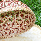 Handmade Bamboo Dining Cover, Hollow Woven Storage Basket, Household Kitchen Table Cover, Multi-layer... - House Of Avana