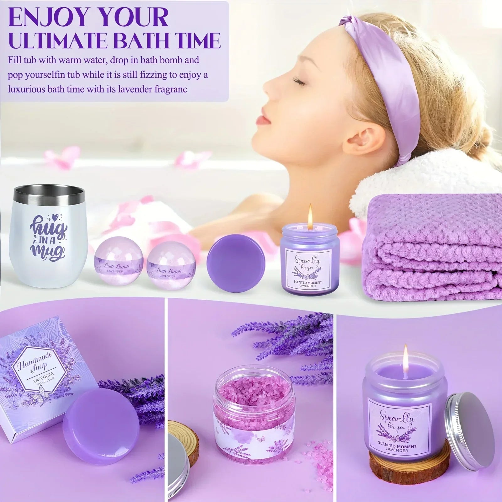 16 Unique Spa Gift Basket - House Of Avana