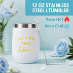 Wicker Gift Basket with Bright Multicolored Delightful Treats, side view - House Of Avana