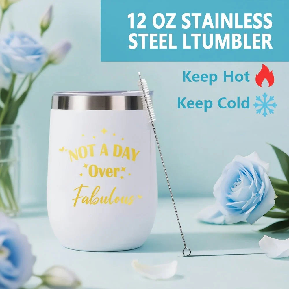 Wicker Gift Basket with Bright Multicolored Delightful Treats, side view - House Of Avana