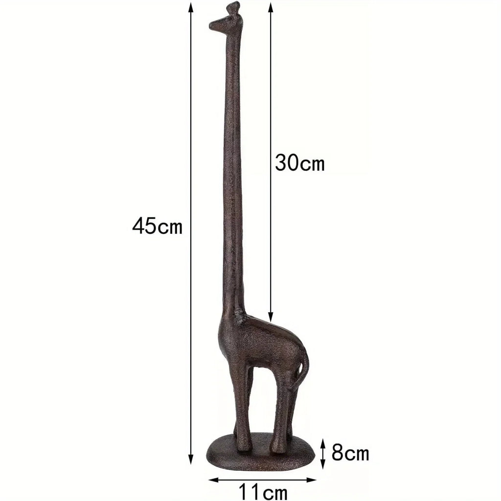 Bathroom Cast Iron Animal Toilet Paper Holders Free Standing Novelty Roll Holders, detail shot - House Of Avana