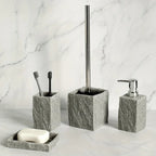 Classic Granite Rock Effect Bathroom Set - House Of Avana