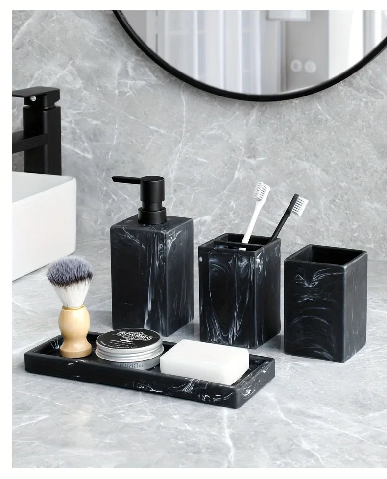 Bathroom Countertop Accessories Set - House Of Avana