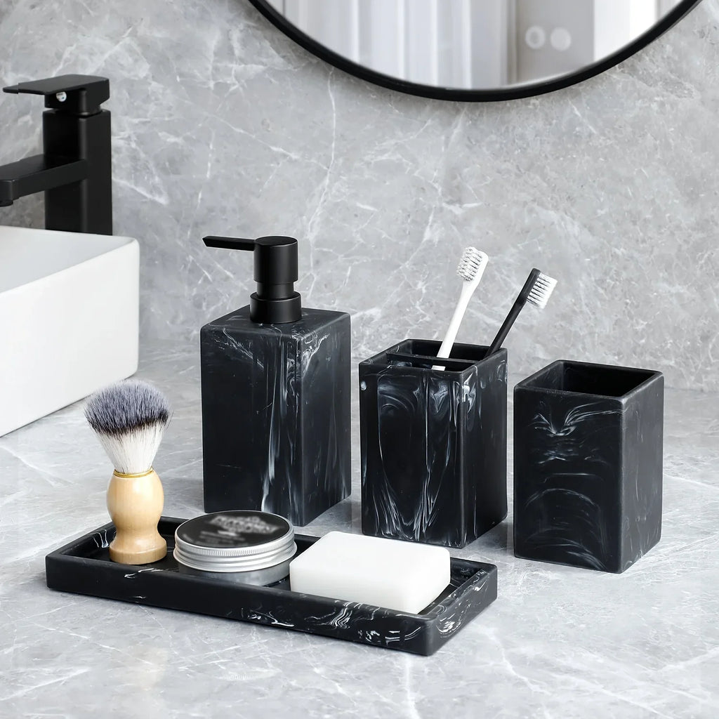 Bathroom Countertop Accessories Set - House Of Avana