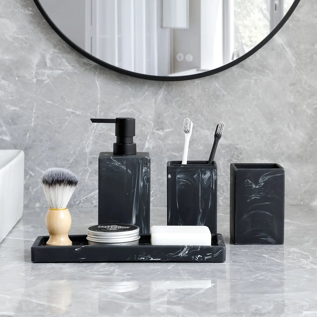 Bathroom Countertop Accessories Set - House Of Avana