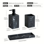 Bathroom Countertop Accessories Set - House Of Avana