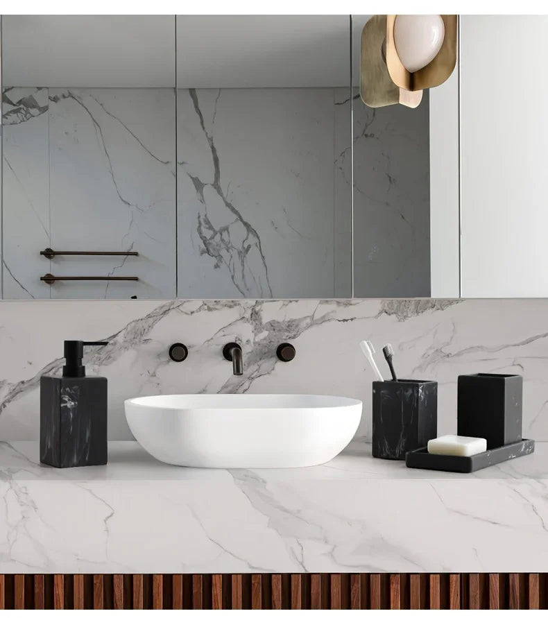 Bathroom Countertop Accessories Set - House Of Avana