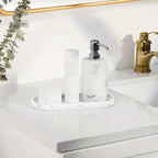 Bathroom Tray - Marble Pattern 25.4cm