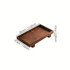 Bathroom Wooden Tray, Non-deformable Shampoo Holder for Hotel Bathrooms and Countertop Toiletry... - House Of Avana