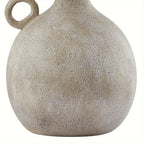 24" Farmhouse Table Lamp For Bedroom With USB Charging Port, 3-Way Dimmable Rustic Single Lamp, Resin Bedside Lamp With White Shade For Study, Living Room House Of Avana