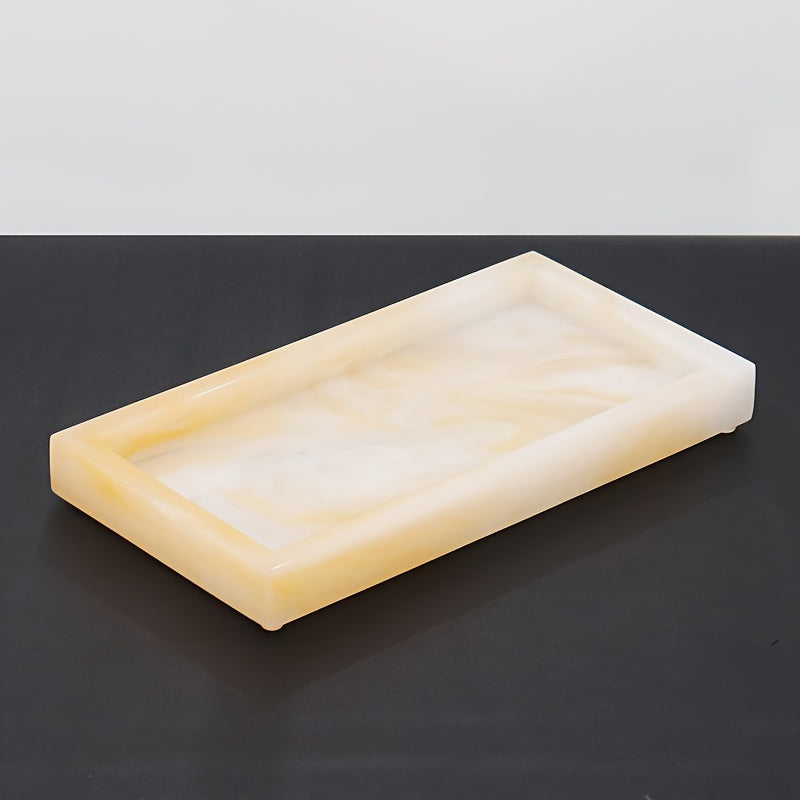 Tray - Bathroom Organizer White Small