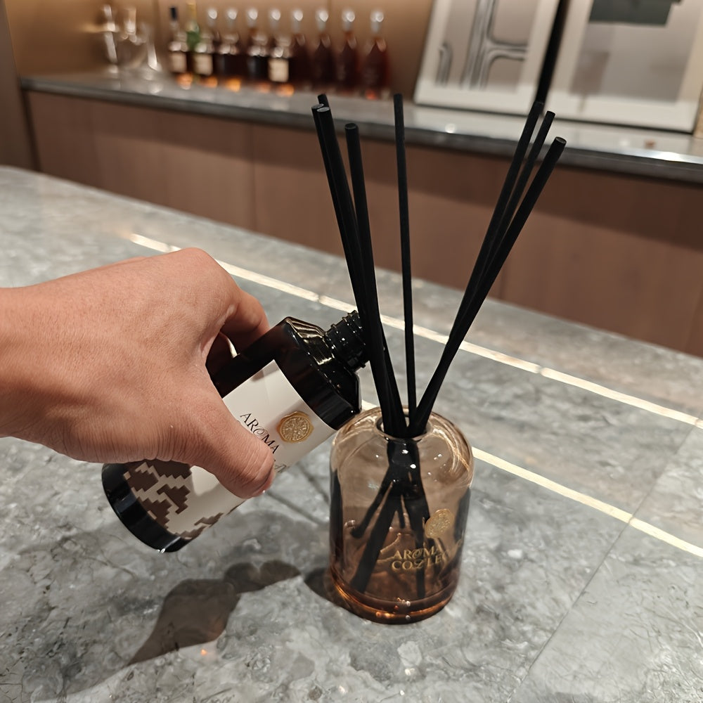 Premium Gift Set with 200ml/6.76oz Refill & Container, Includes Diffuser Sticks – Home Fragrance Oil Kit for Bathroom Deodorizing, Bedroom Scenting and Room Decoration in Living Rooms, Shelves or Offices to Enhance Indoor F House Of Avana