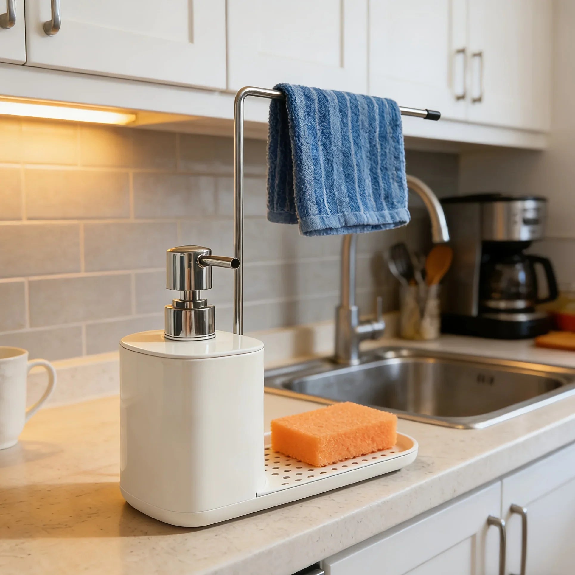 Soap Dispenser - Multifunctional Kitchen Storage