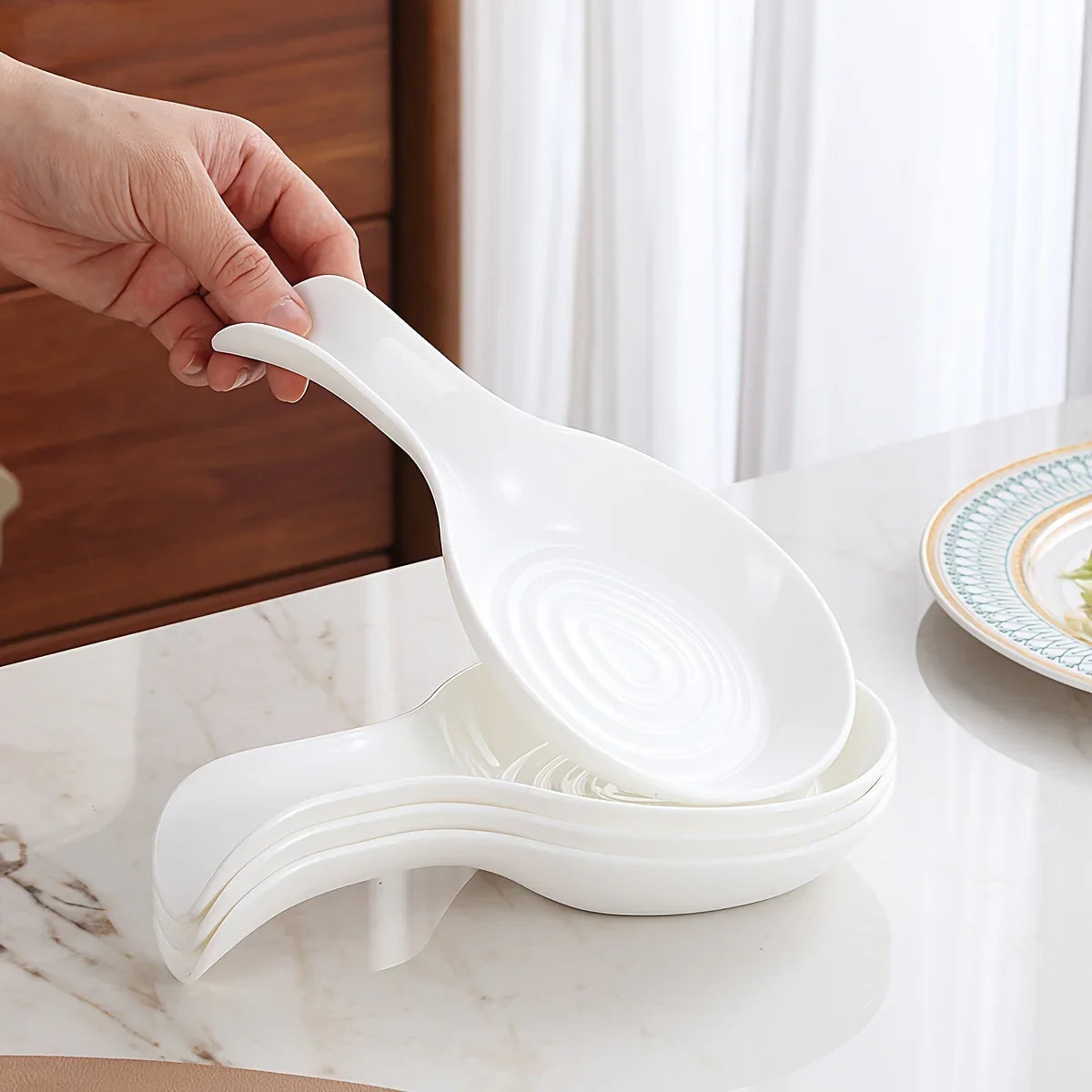 Spoon Holder - Rotating Yellow