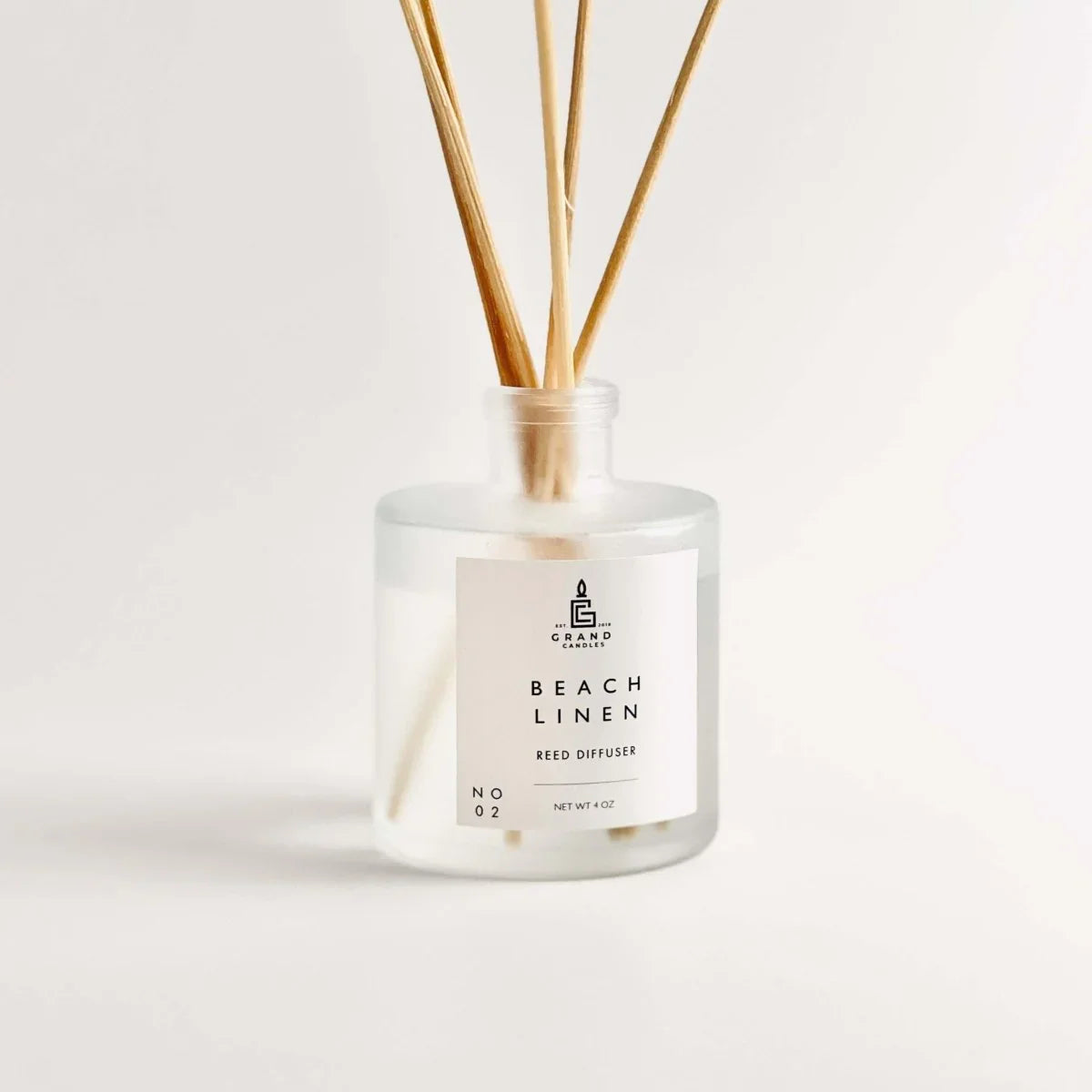 Beach Linen Reed Diffuser Grand Candles LLC