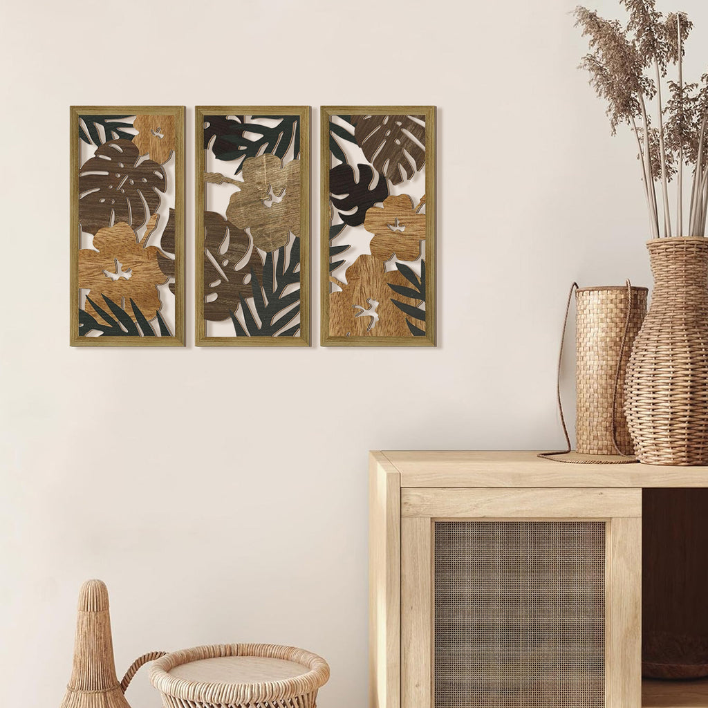 Wall Pediment - Nordic Wood Tropical