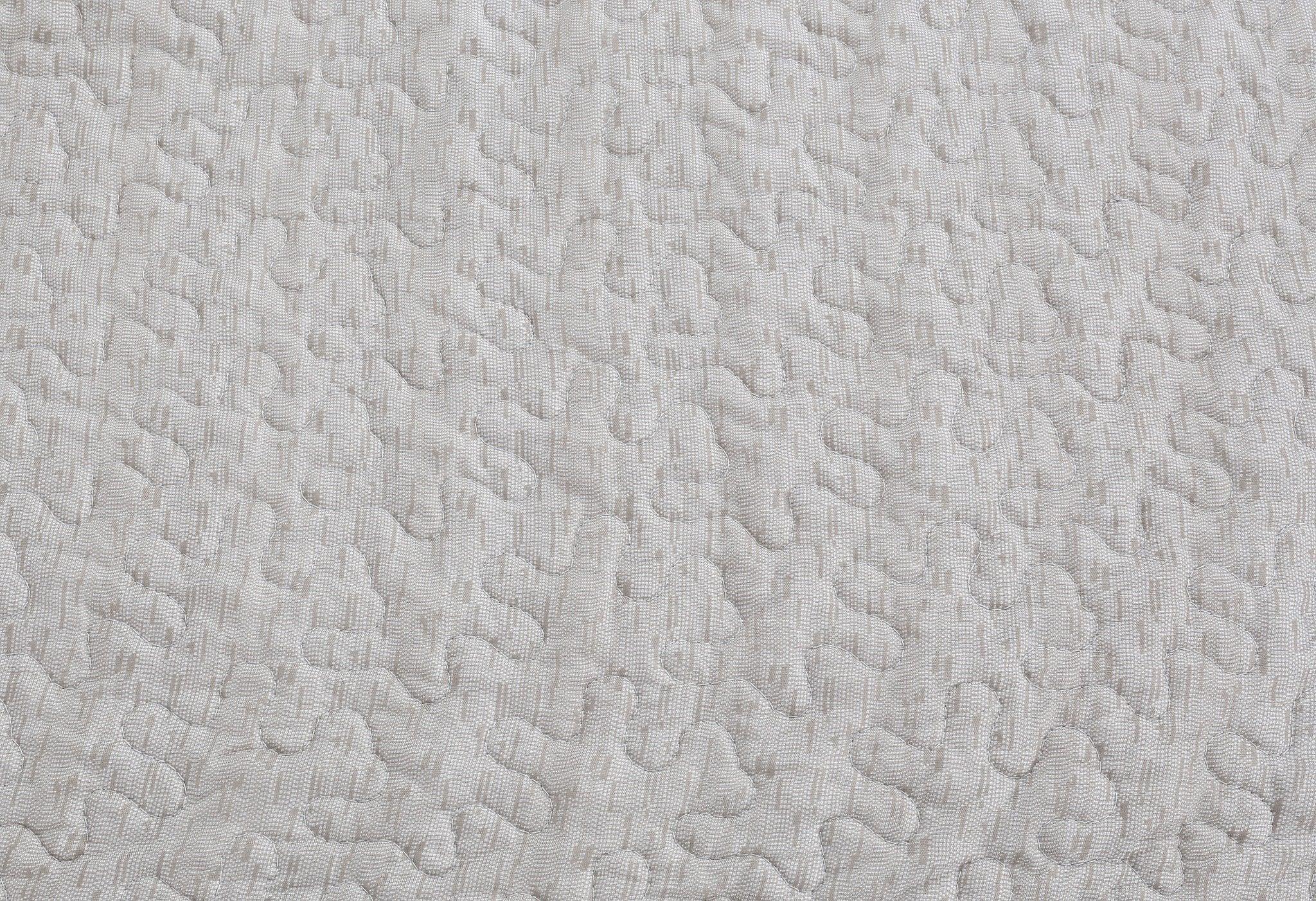 DaDa Bedding Rustic Grey Mosaic Distressed Medallion Reversible Quilted Bedspread Set (SD16299) DaDalogy Bedding Collection