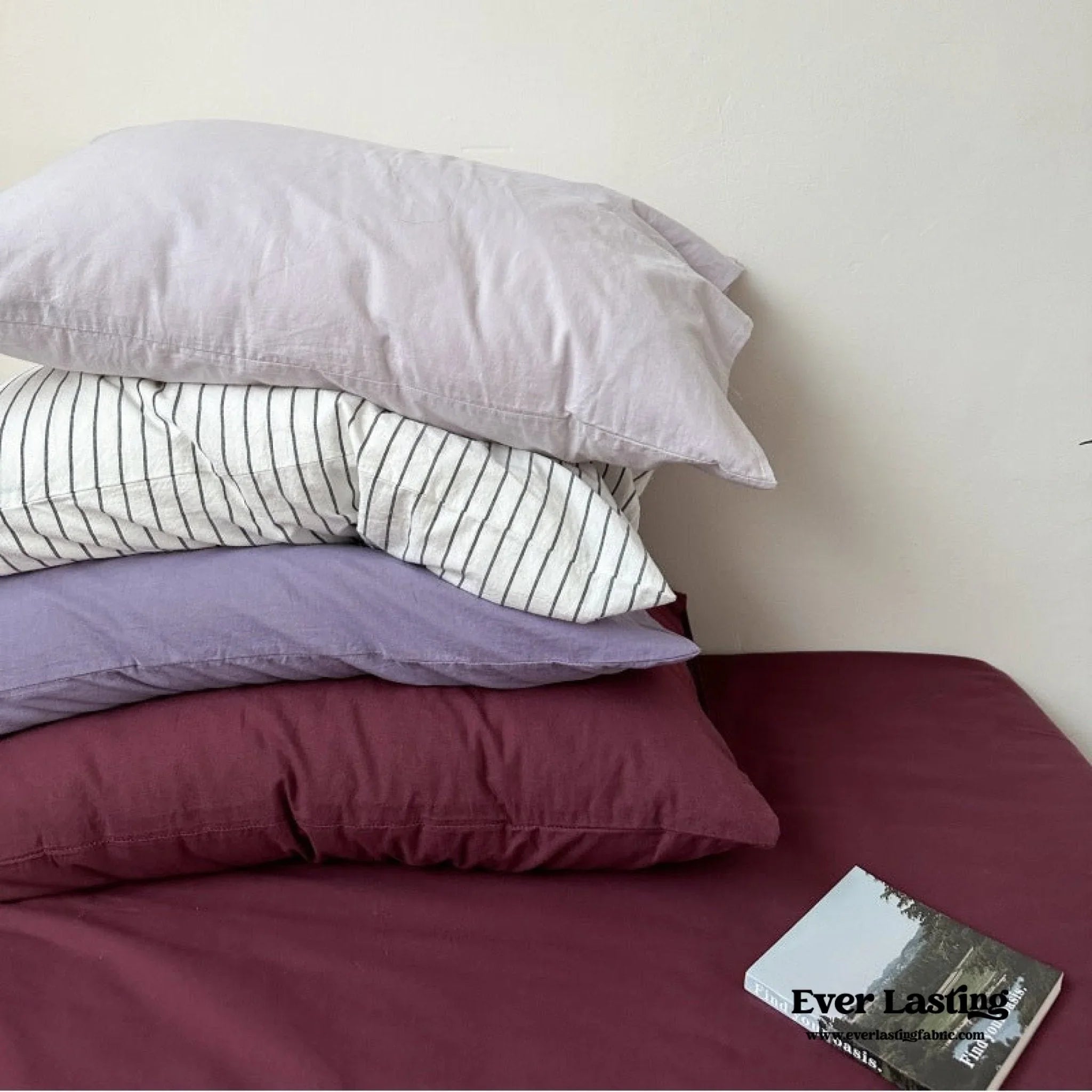 Berry Crush Washed Cotton Pillowcases Ever Lasting