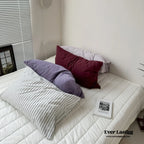 Berry Crush Washed Cotton Pillowcases, front view - House Of Avana