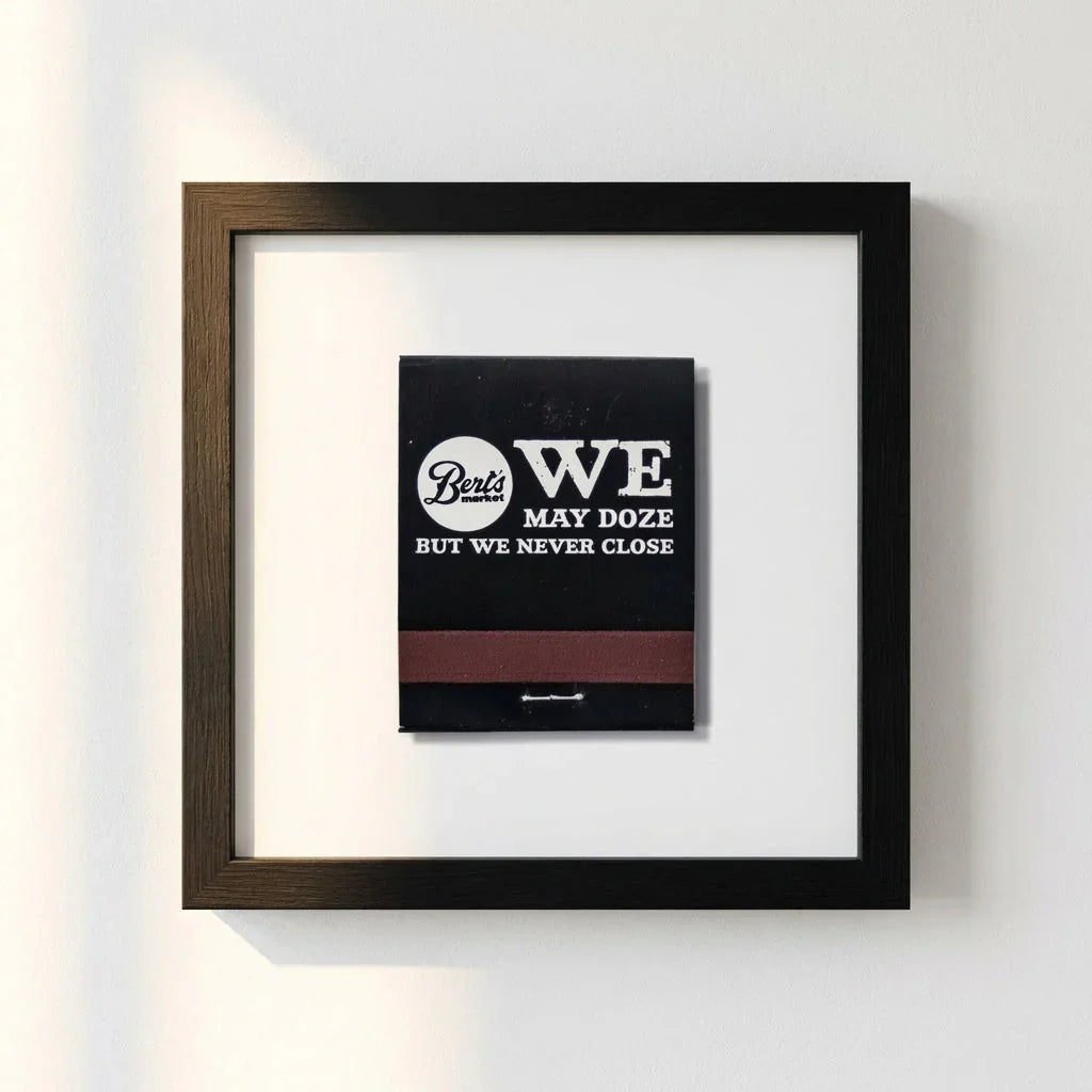 Berts Framed Print