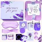 with 2 Insulated Tumblers, 12pcs Self Care Package Unique Lavender Get Well Soon Gifts for Women, Birthday Gifts, Christmas Gifts, Relaxing Spa Gift Box for Her Mom, Wife, Sister, Best Friend, Thoughtful Presents, Holiday Pre House Of Avana