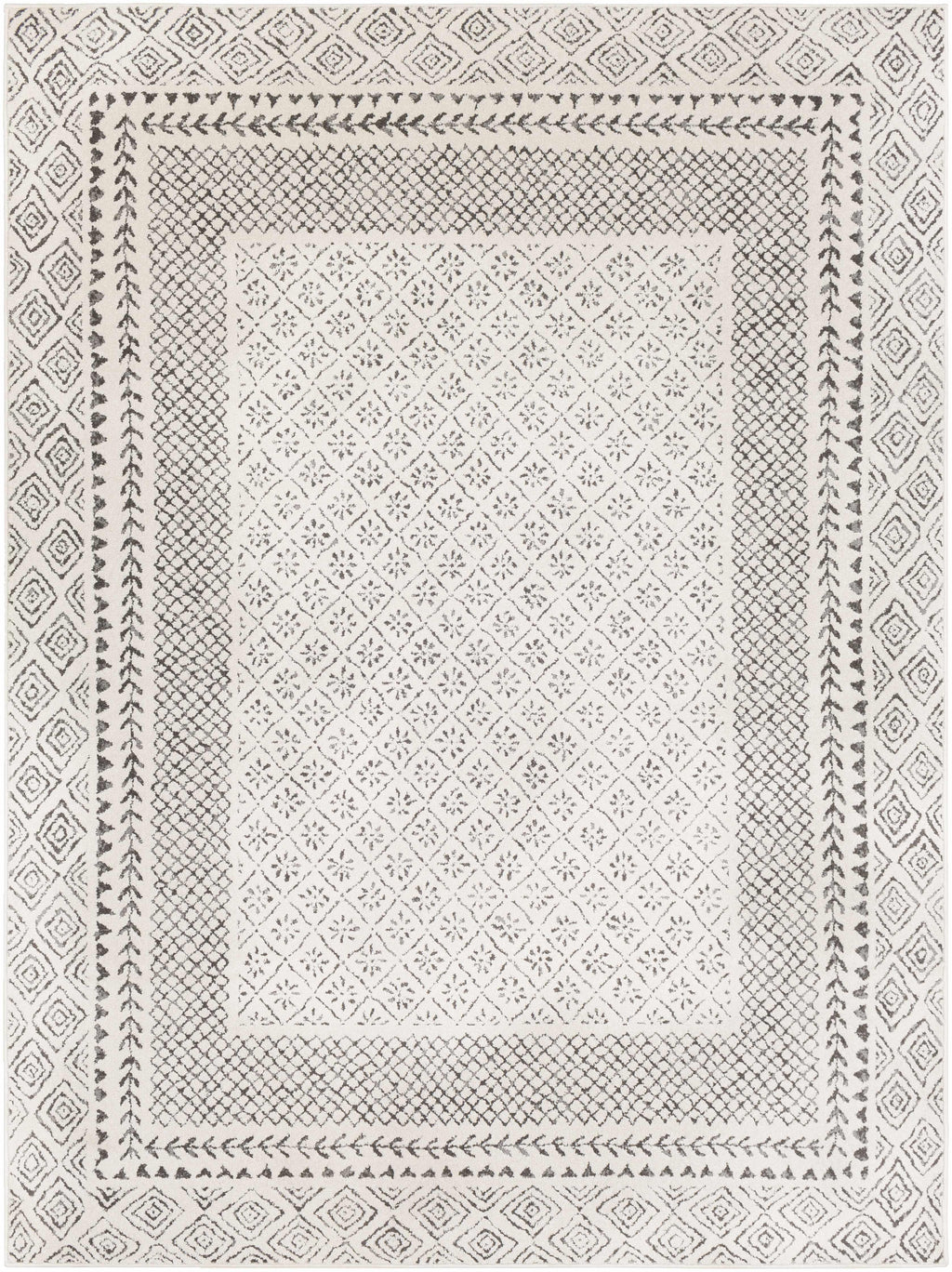 Burdette Soft Neutral Rug Hauteloom