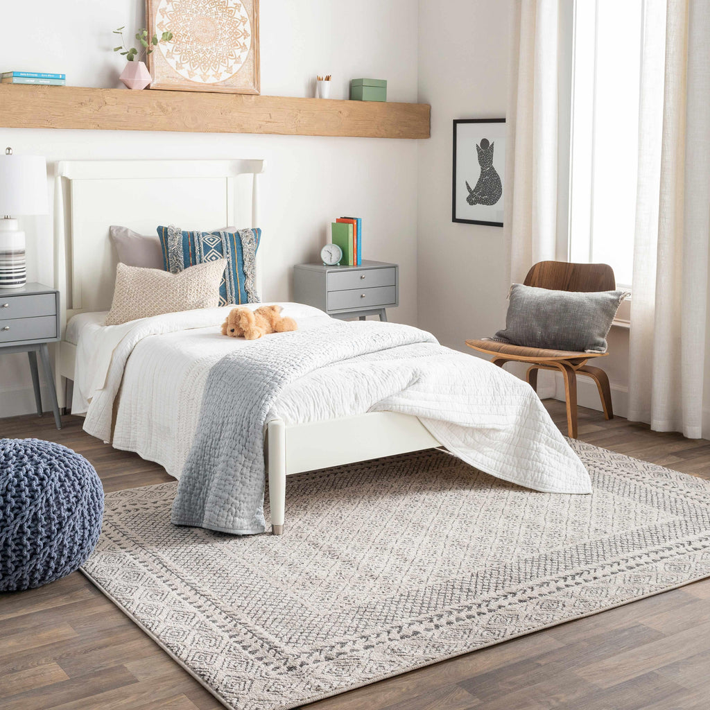 Burdette Soft Neutral Rug Hauteloom