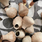 Binga Nongo Natural Woven Gourd Basket Kanju Interiors