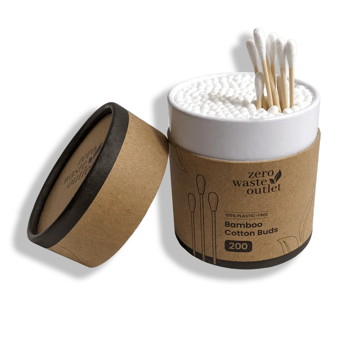 Biodegradable Cotton Swabs 200 pk Zero Waste Outlet
