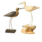 Artistic Long-legged Wooden Waterfowl Bird for Desktop Home Decor - House Of Avana