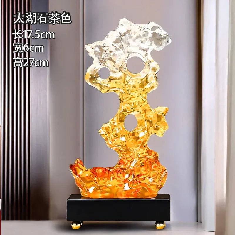 Statuette the Taihu Lake Lake Stone Bird Decorations,living Room Wine Cabinet Tv Cabinet Office... - House Of Avana