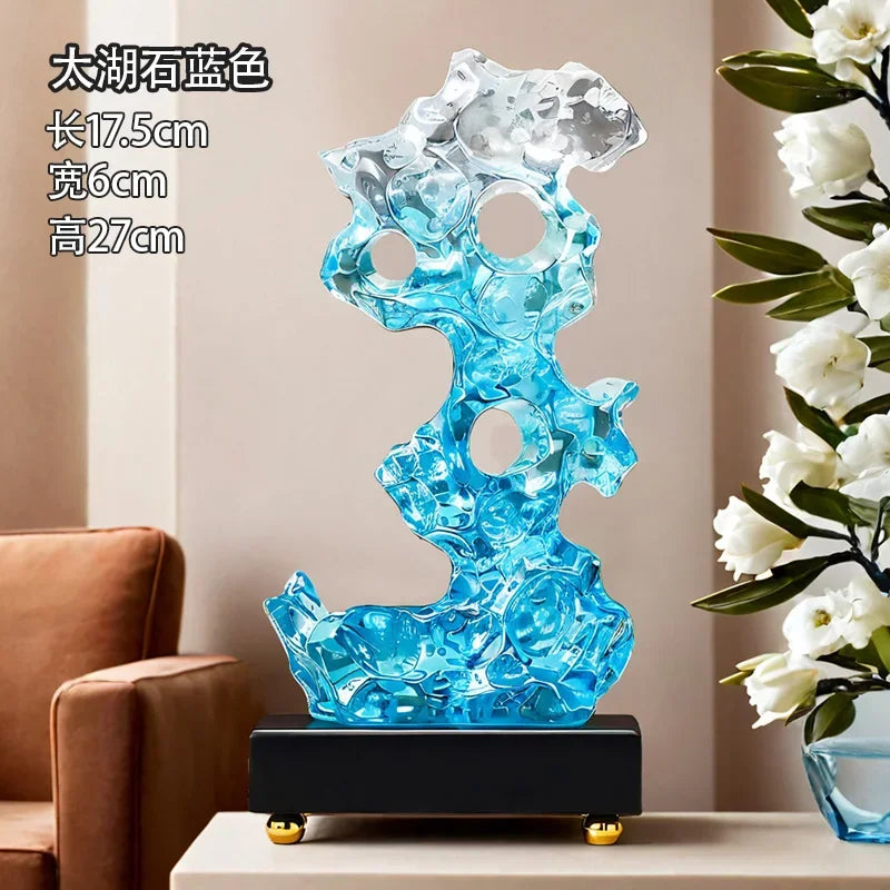 Statuette the Taihu Lake Lake Stone Bird Decorations,living Room Wine Cabinet Tv Cabinet Office... - House Of Avana