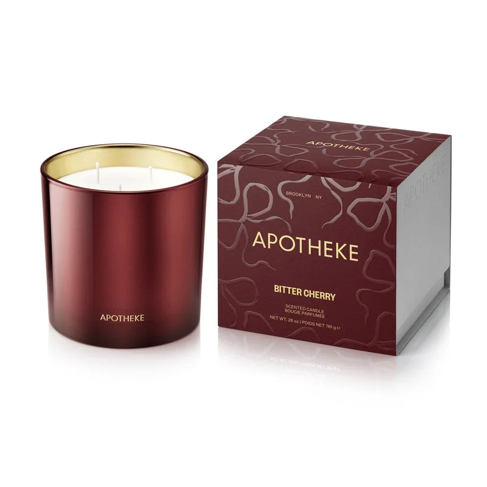 Bitter Cherry 3-Wick Candle APOTHEKE