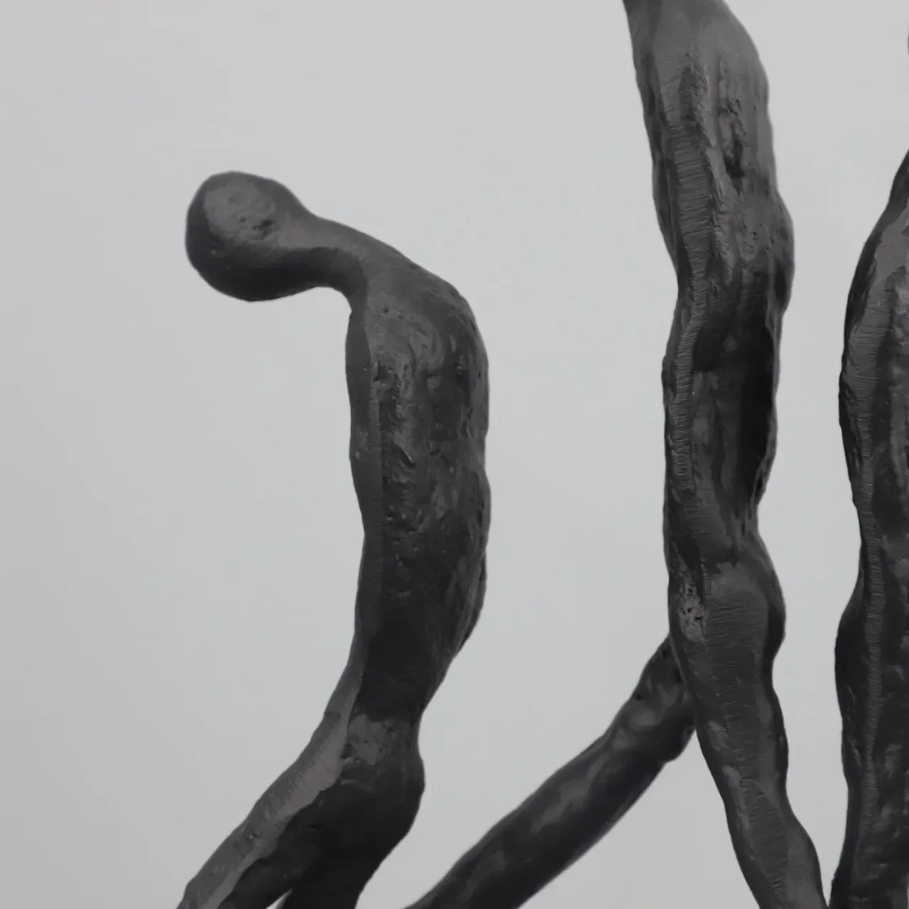 Abstract Figurine - Black Modern Movement Decor, detail shot - House Of Avana