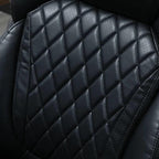 Black Big and Tall Diamond Stitching Executive Adjustable Height Office Chair