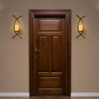 S Wall Mounted Black Metal Wrought Iron Candle Holder, Candle Wall Lamp Set, Wall Candle Holder Wall... - House Of Avana