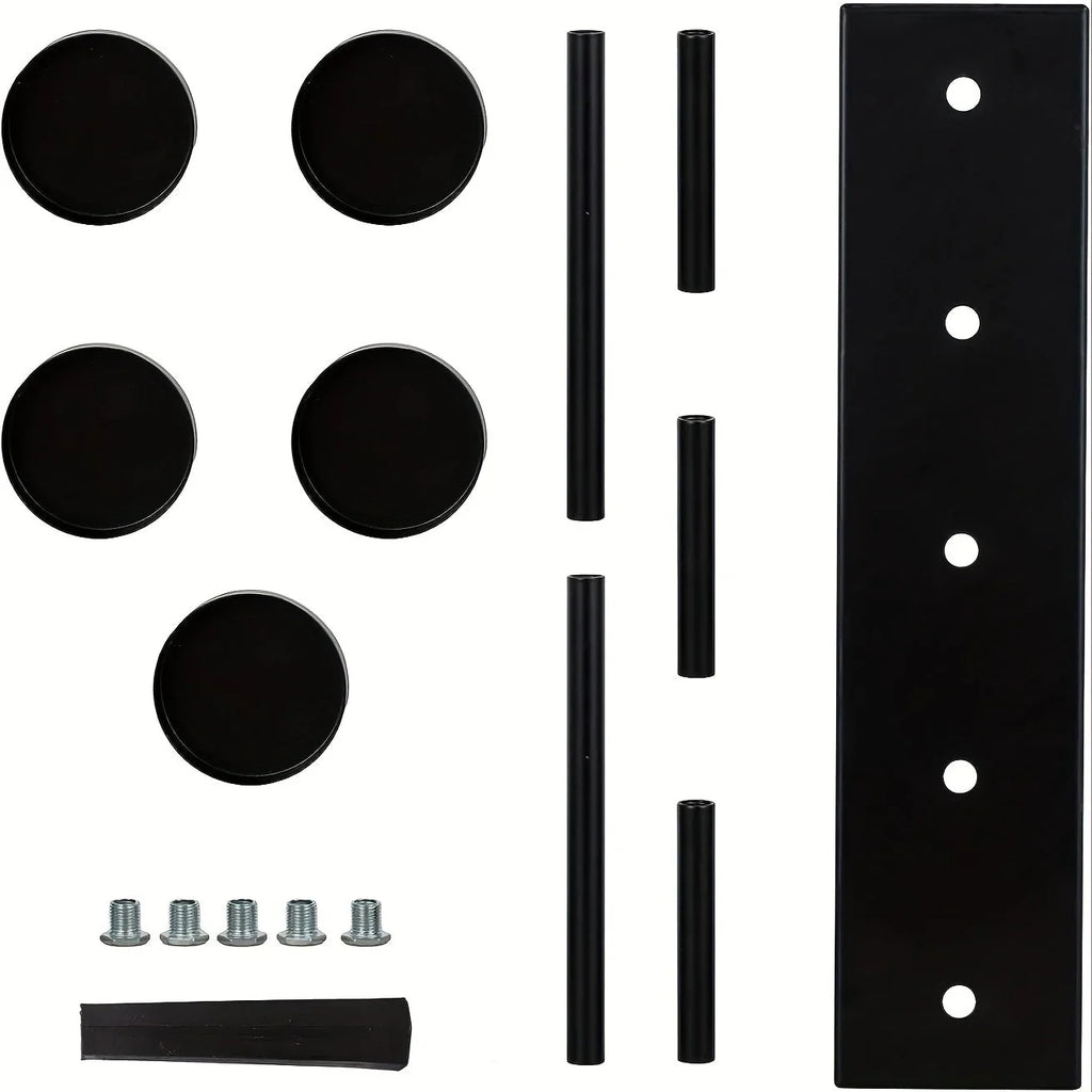 Elegant Black Candelabra Centerpiece - 5/6 Pillar Fireplace Candle Holders, Decorative Votive Holder for... - House Of Avana