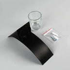 S, Wall Sconce Candle Holder, 3d Curved Wall Candle Holder, Black Iron Candle Holder, Wall Hanging... - House Of Avana