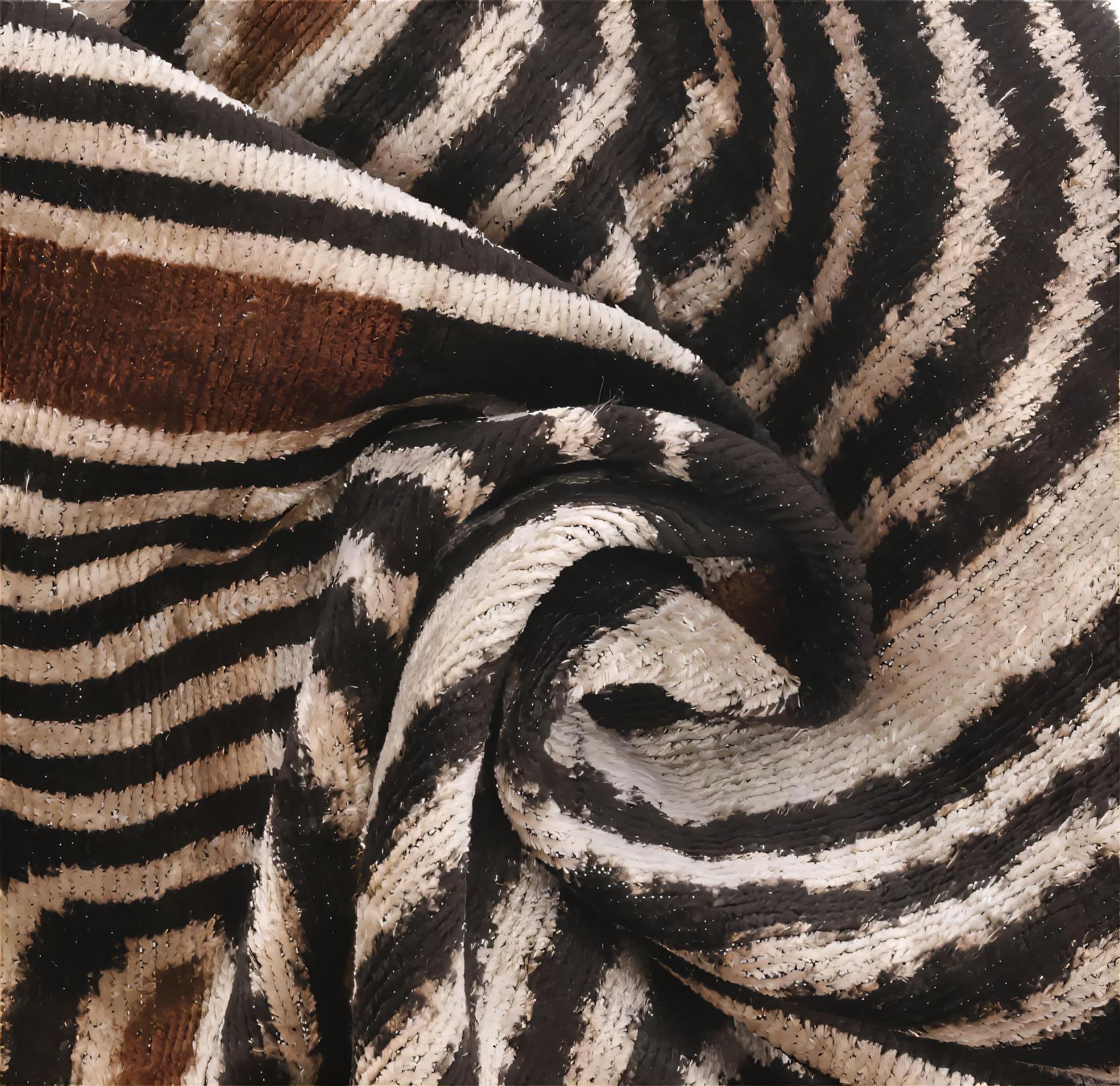 Handmade Modern Geometric Silk Velvet Throw Pillow - 16x24, Black and Cream with Down Feather Insert,... - House Of Avana