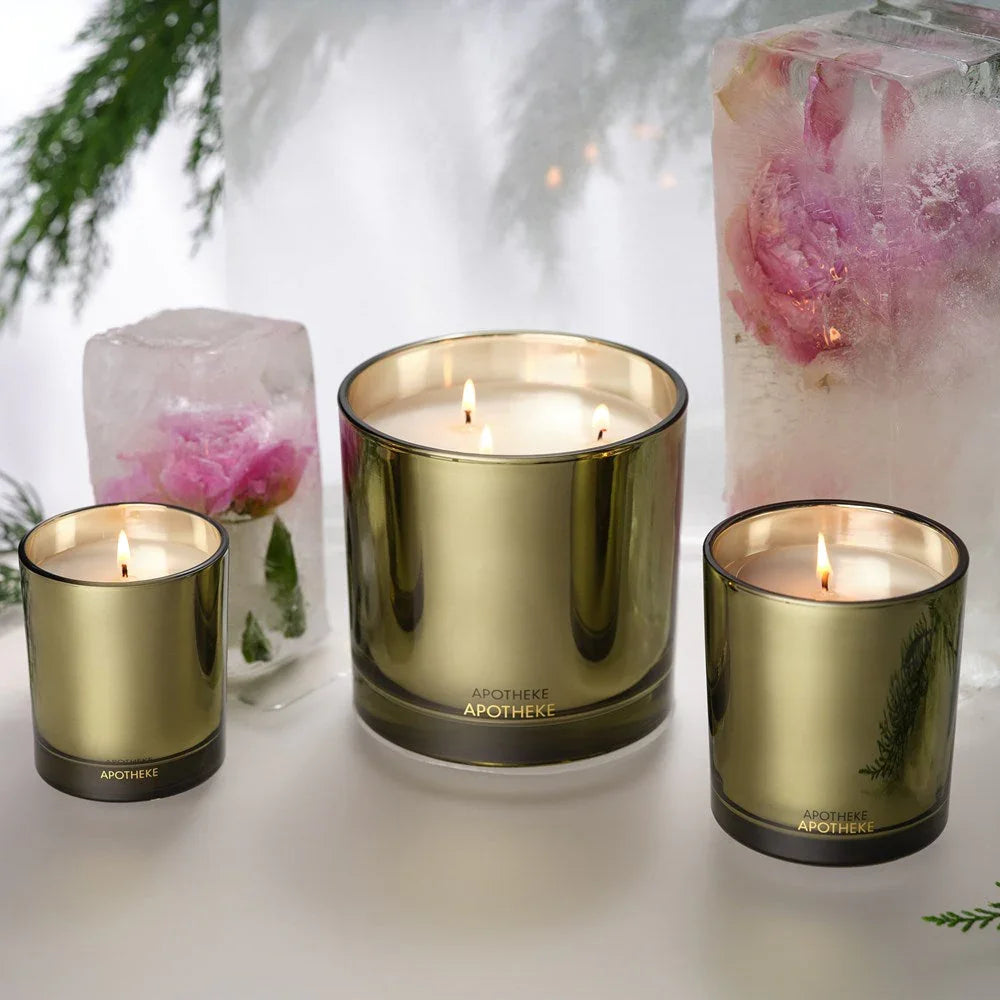 Black Cypress 3-Wick Candle APOTHEKE