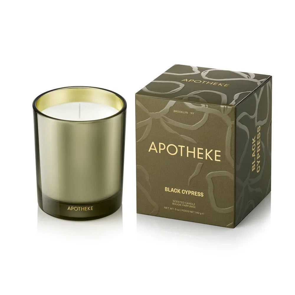 Black Cypress Petite Candle APOTHEKE